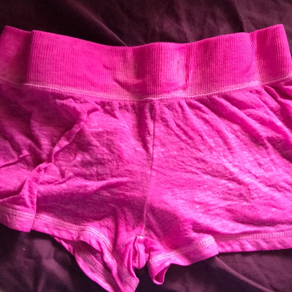 Pink Cotton See-through Sleeping Shorts - Picture 2 of 7